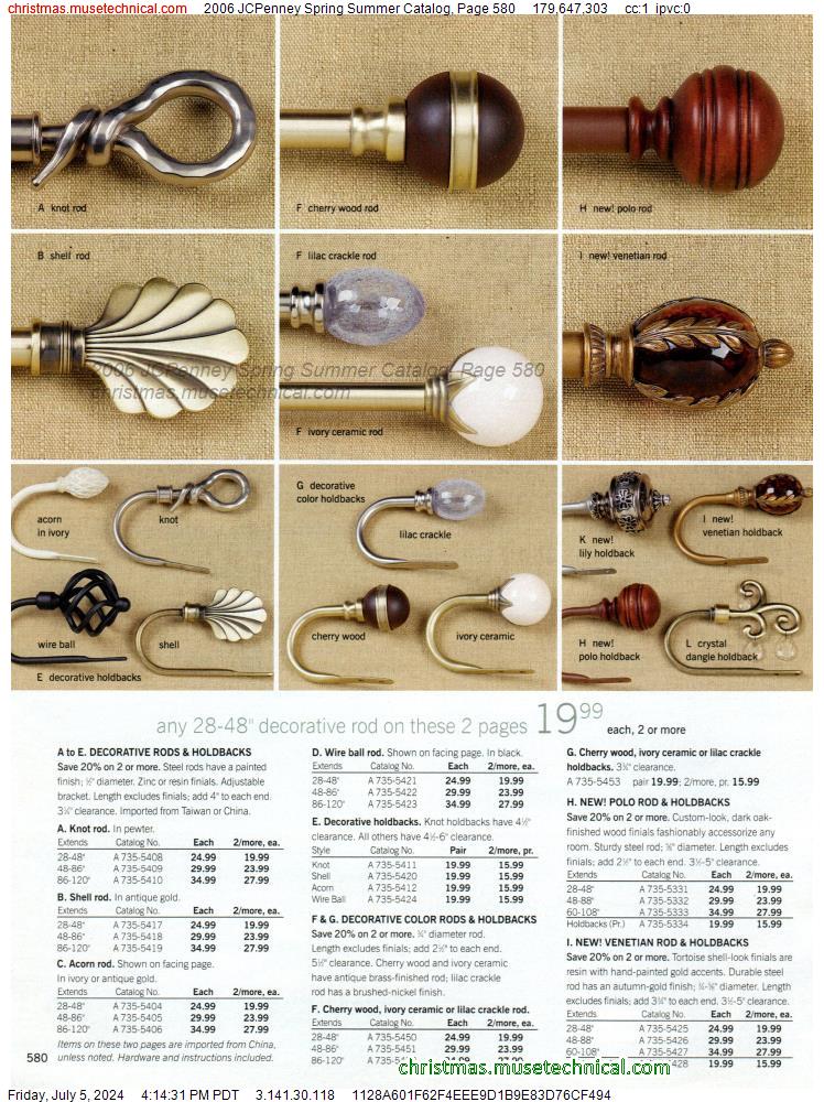 2006 JCPenney Spring Summer Catalog, Page 580