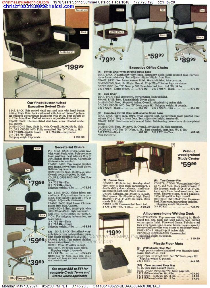 1978 Sears Spring Summer Catalog, Page 1048