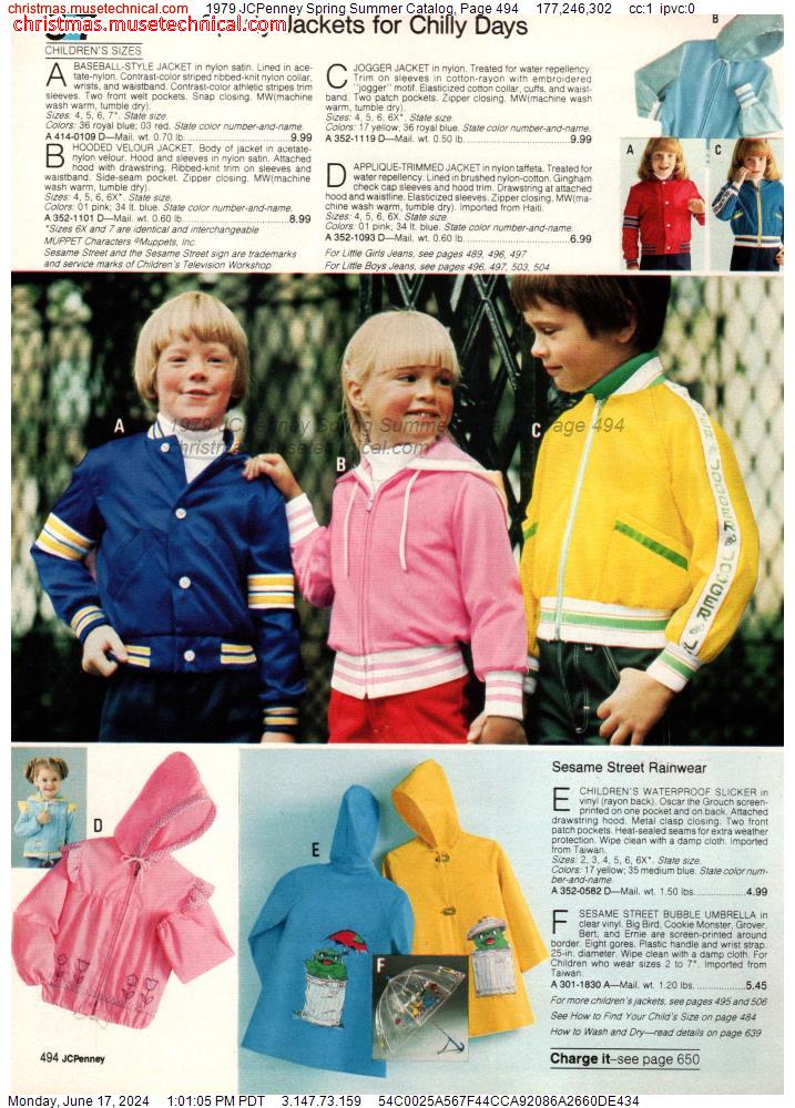 1979 JCPenney Spring Summer Catalog, Page 494