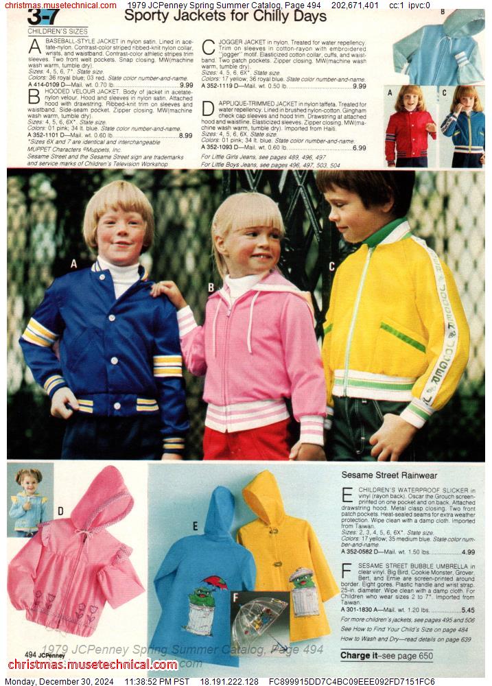 1979 JCPenney Spring Summer Catalog, Page 494