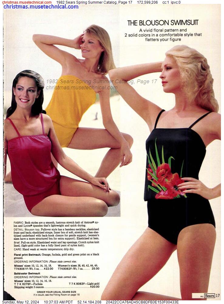 1982 Sears Spring Summer Catalog, Page 17