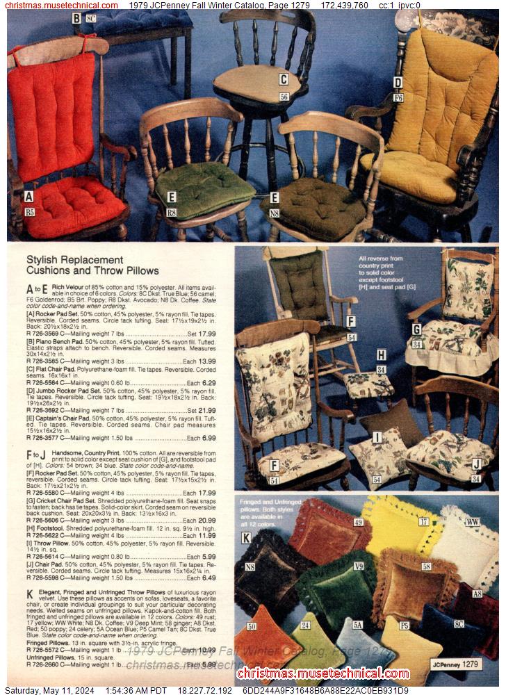 1979 JCPenney Fall Winter Catalog, Page 1279