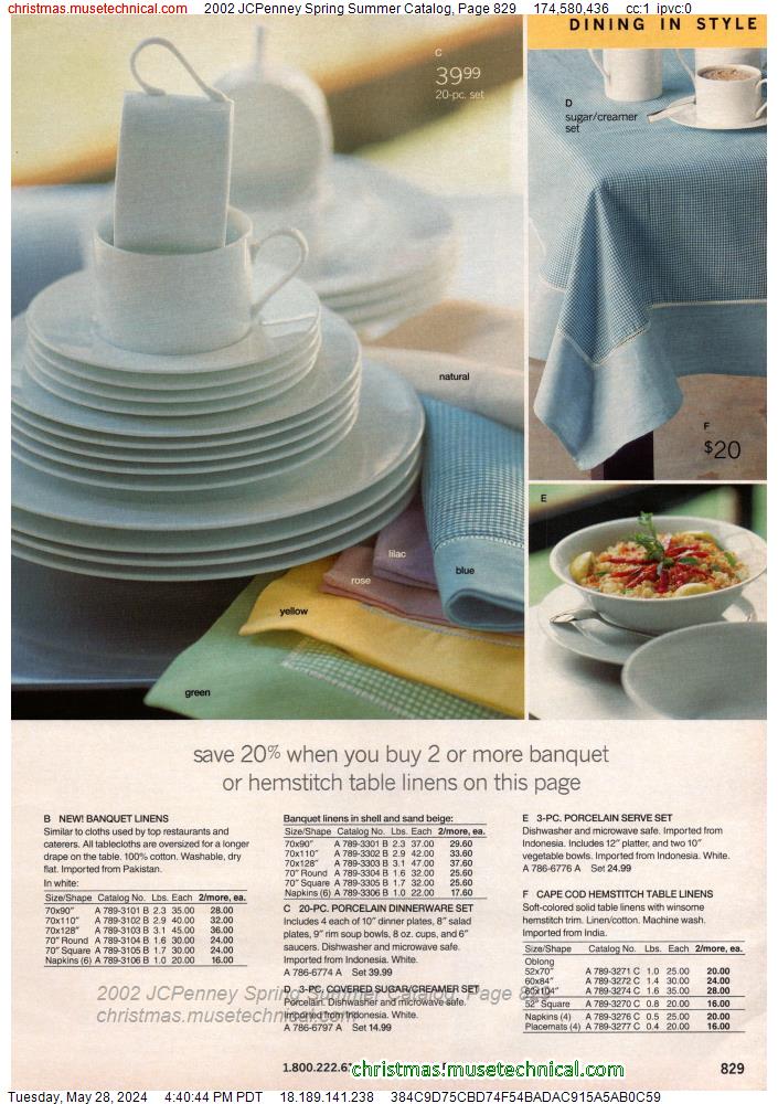 2002 JCPenney Spring Summer Catalog, Page 829