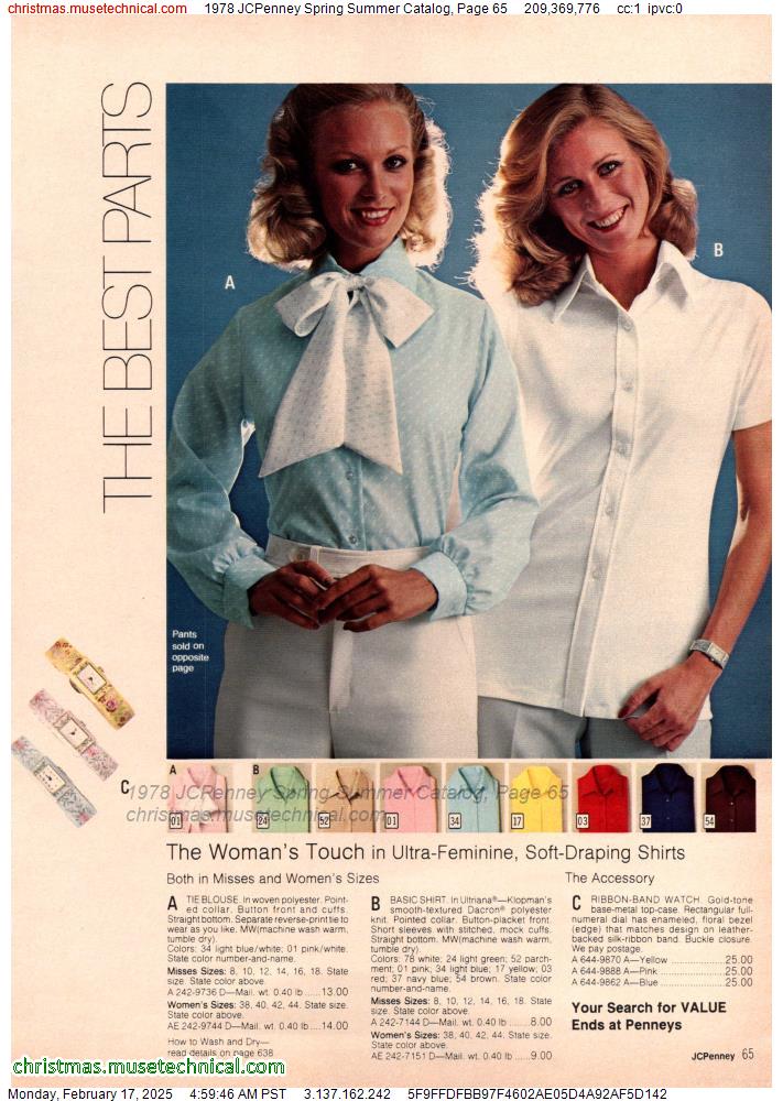 1978 JCPenney Spring Summer Catalog, Page 65