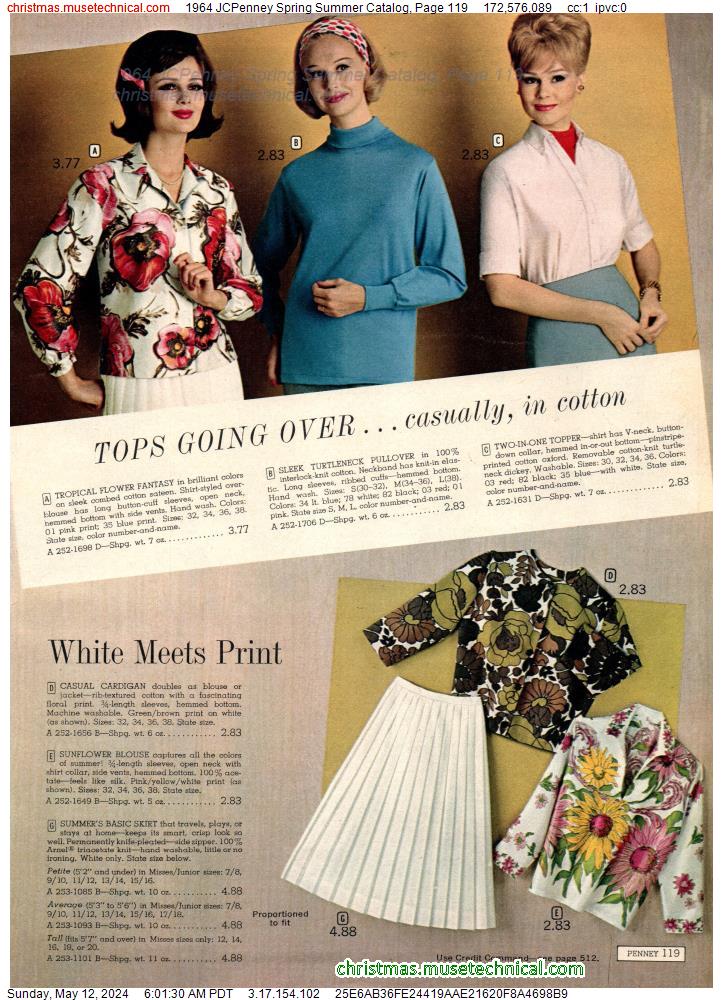 1964 JCPenney Spring Summer Catalog, Page 119