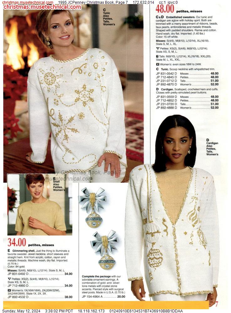 1995 JCPenney Christmas Book, Page 7