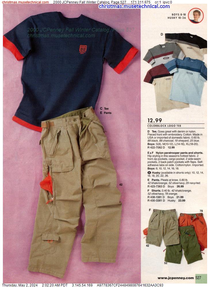 2000 JCPenney Fall Winter Catalog, Page 527