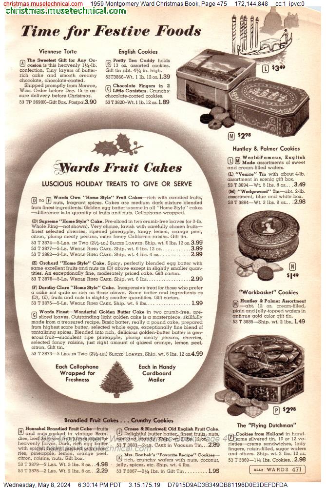 1959 Montgomery Ward Christmas Book, Page 475