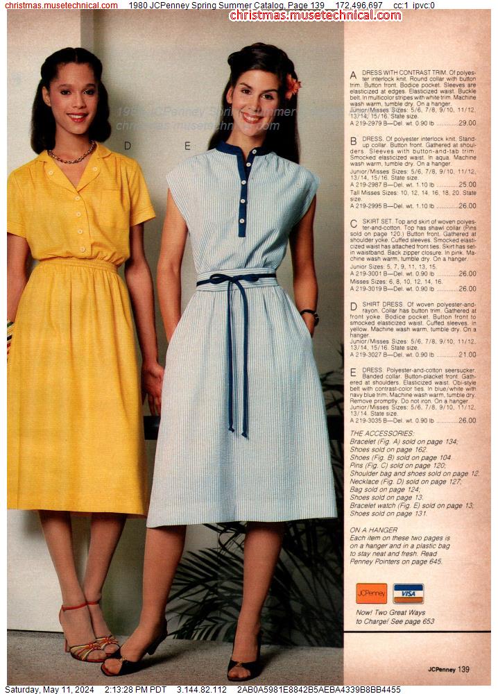 1980 JCPenney Spring Summer Catalog, Page 139