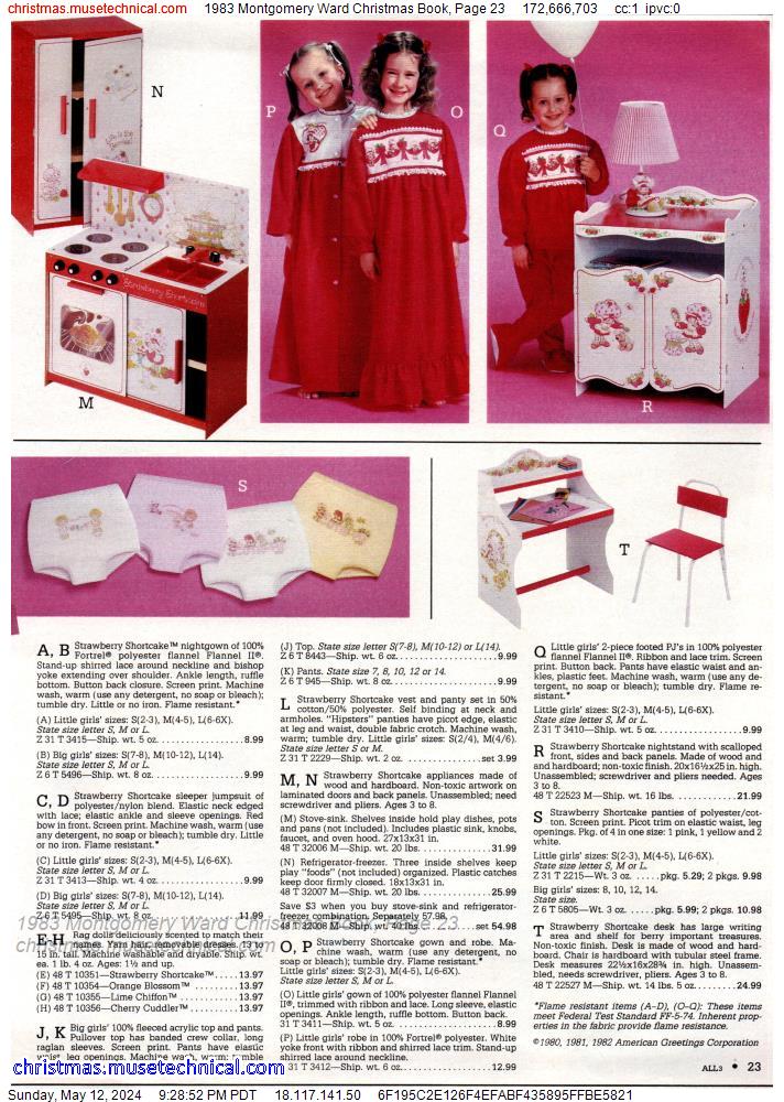 1983 Montgomery Ward Christmas Book, Page 23