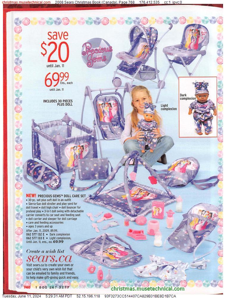 2008 Sears Christmas Book (Canada), Page 768