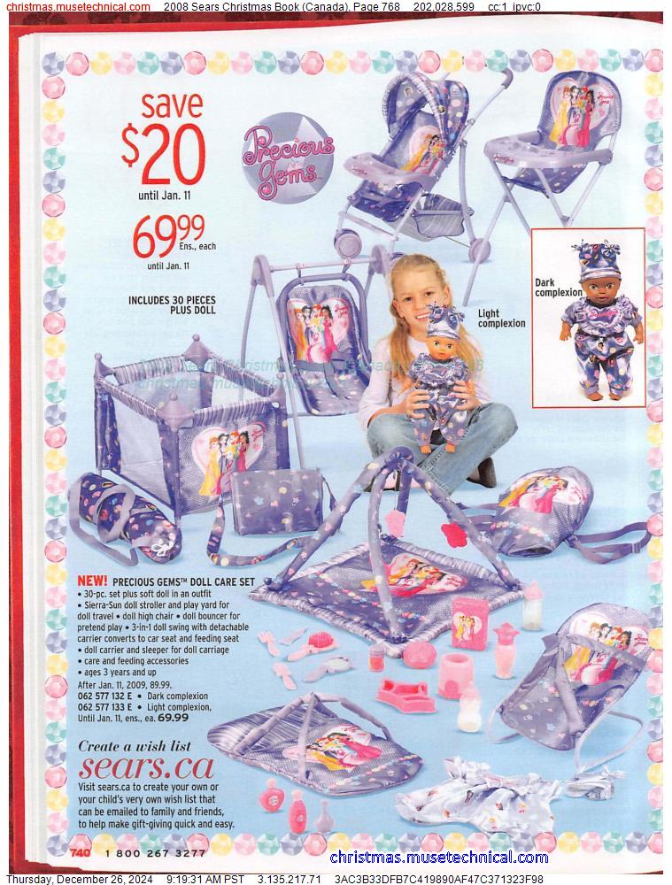 2008 Sears Christmas Book (Canada), Page 768