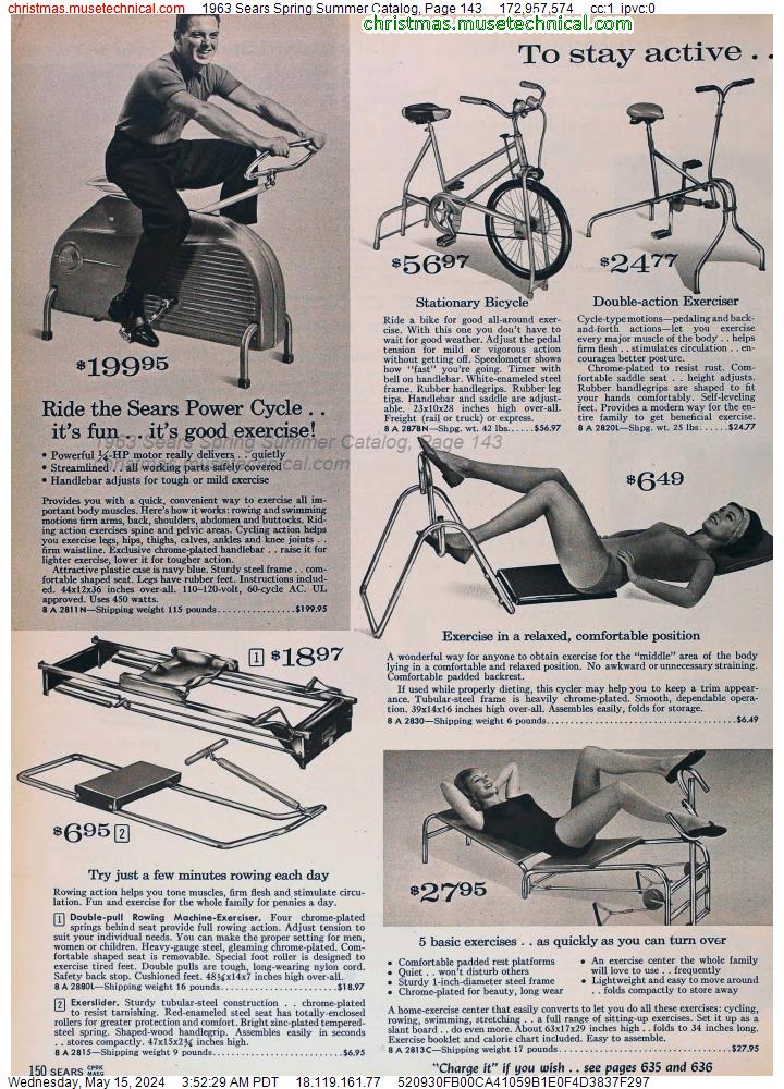 1963 Sears Spring Summer Catalog, Page 143