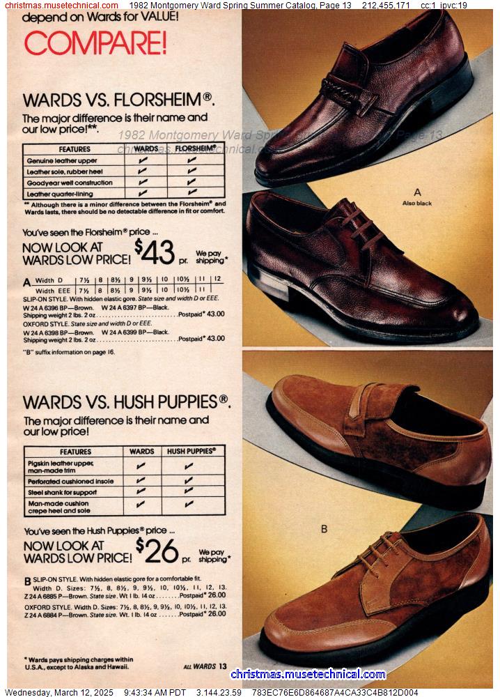 1982 Montgomery Ward Spring Summer Catalog, Page 13