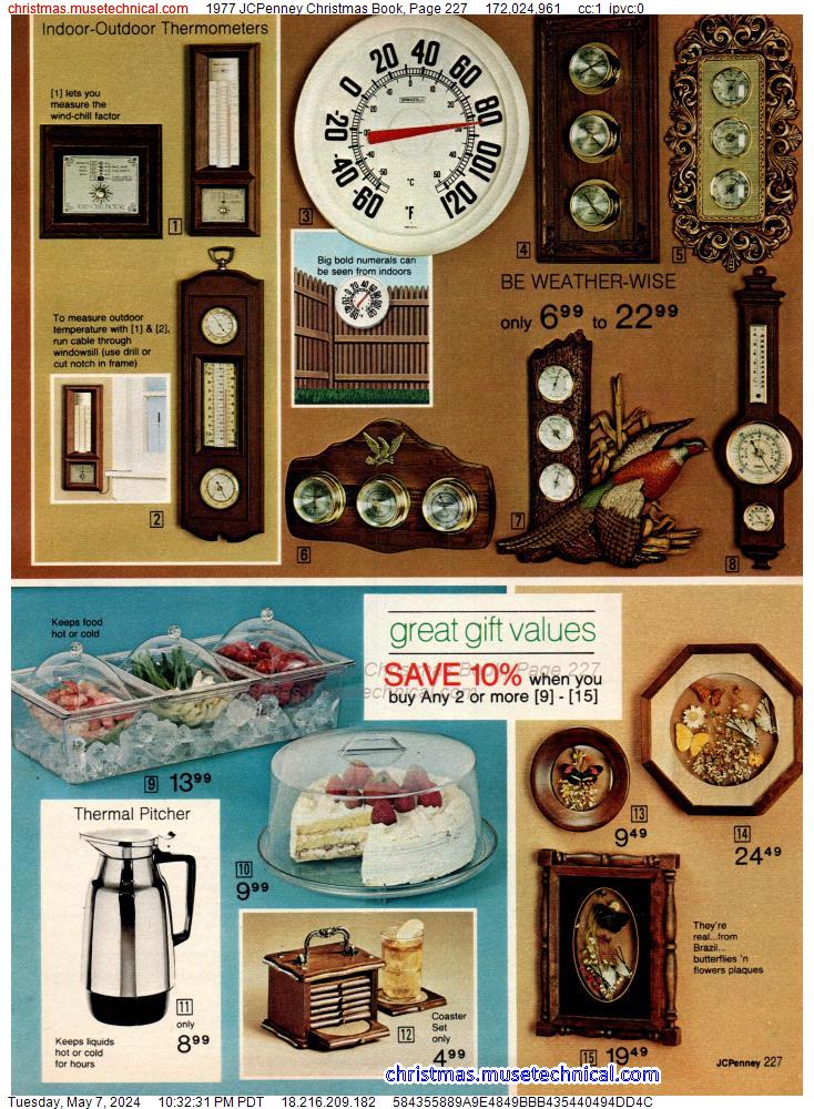 1977 JCPenney Christmas Book, Page 227