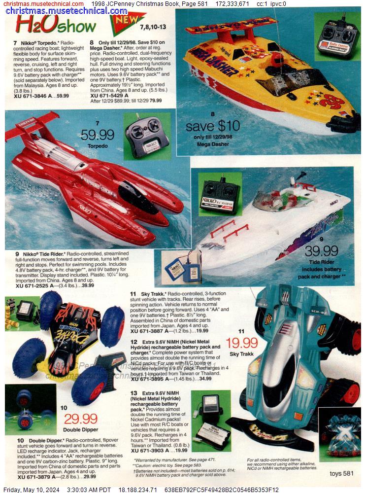 1998 JCPenney Christmas Book, Page 581