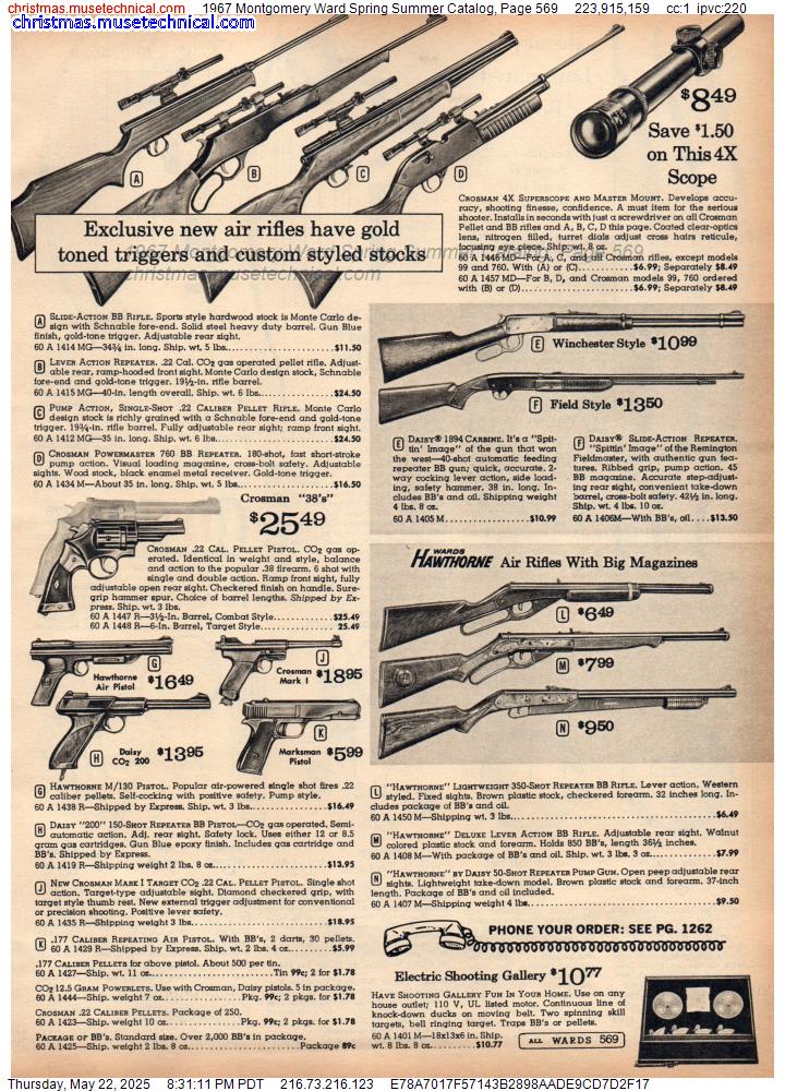 1967 Montgomery Ward Spring Summer Catalog, Page 569