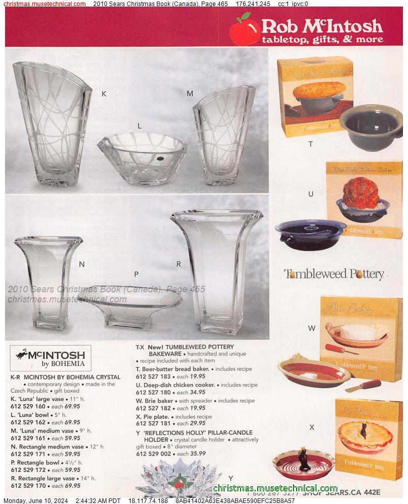 2010 Sears Christmas Book (Canada), Page 465