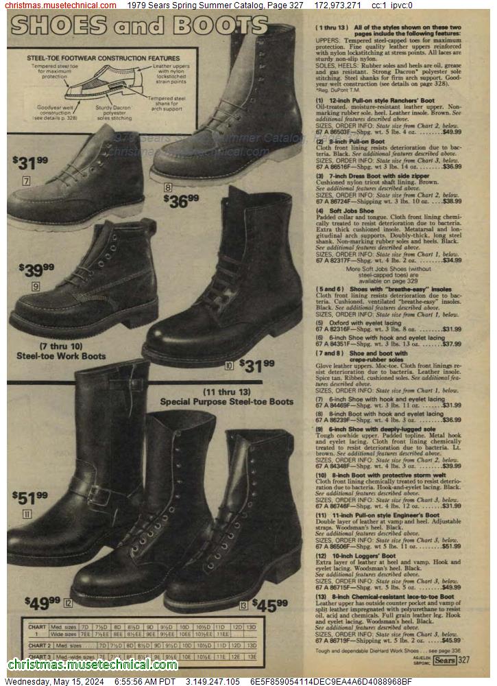 1979 Sears Spring Summer Catalog, Page 327
