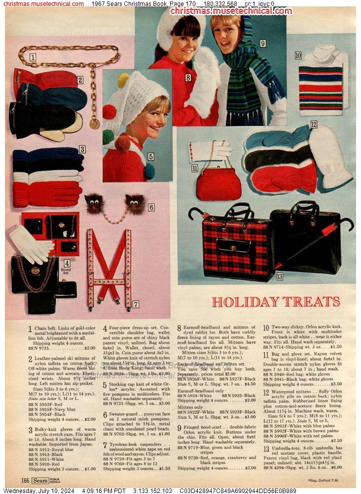 1967 Sears Christmas Book, Page 170
