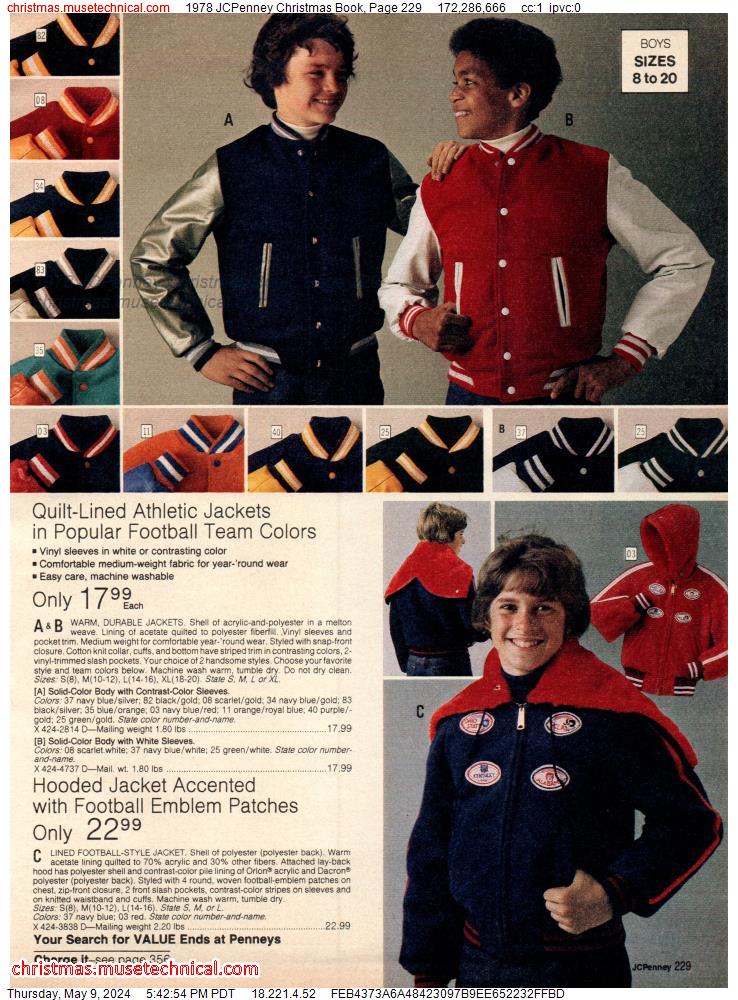 1978 JCPenney Christmas Book, Page 229