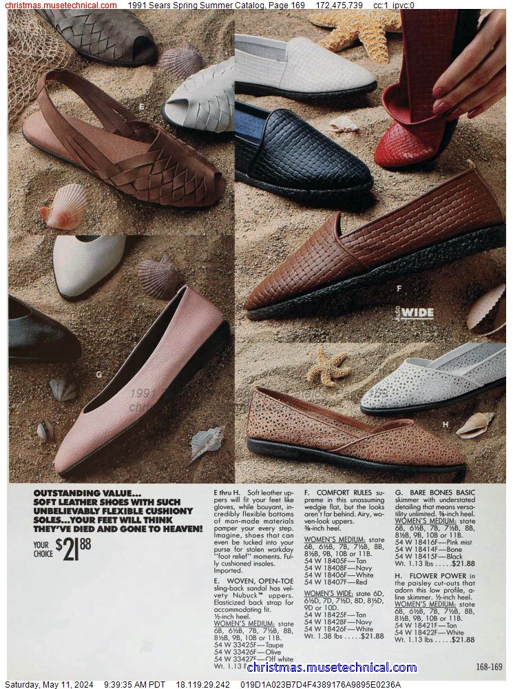 1991 Sears Spring Summer Catalog, Page 169