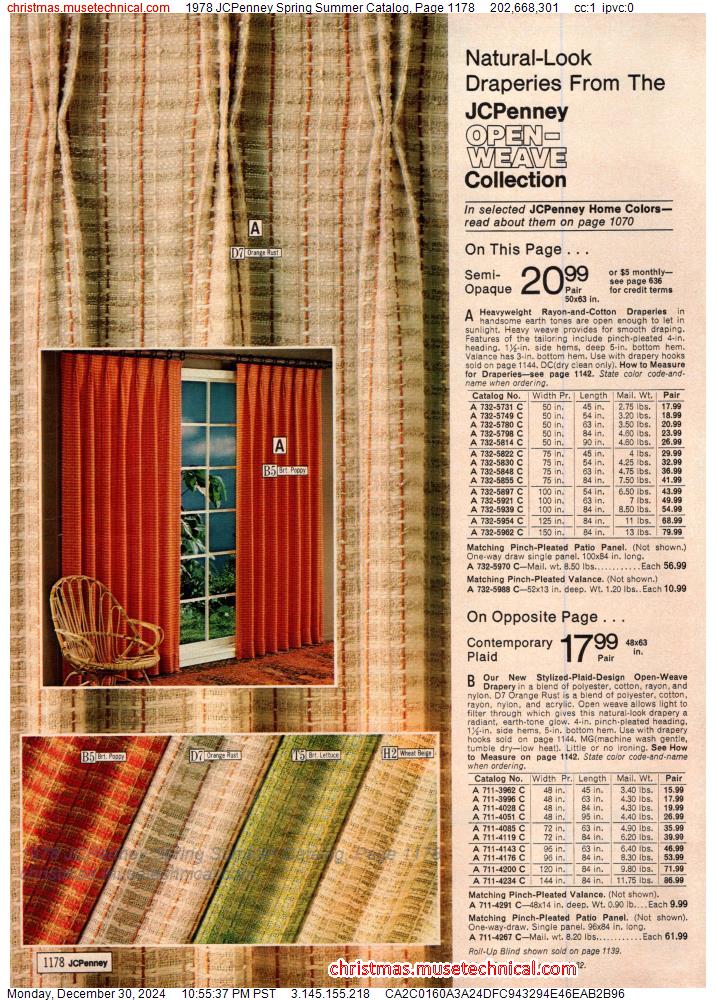 1978 JCPenney Spring Summer Catalog, Page 1178