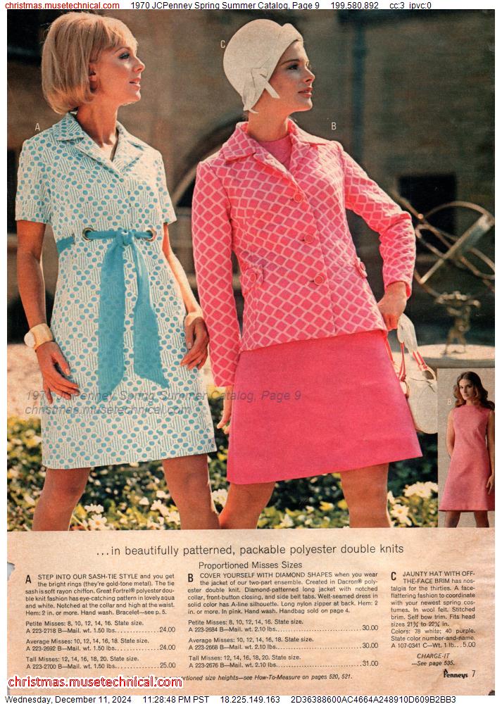 1970 JCPenney Spring Summer Catalog, Page 9