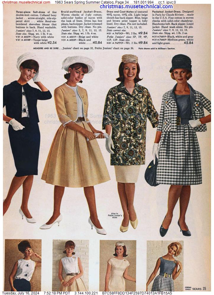 1963 Sears Spring Summer Catalog, Page 15 - Christmas Catalogs