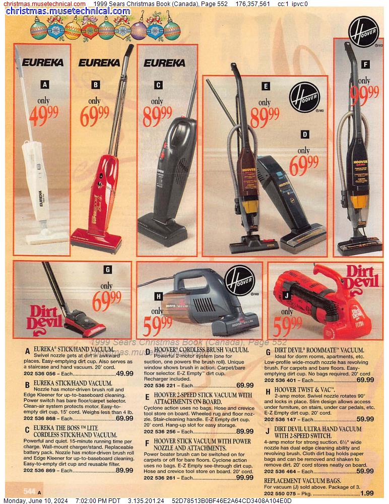 1999 Sears Christmas Book (Canada), Page 552
