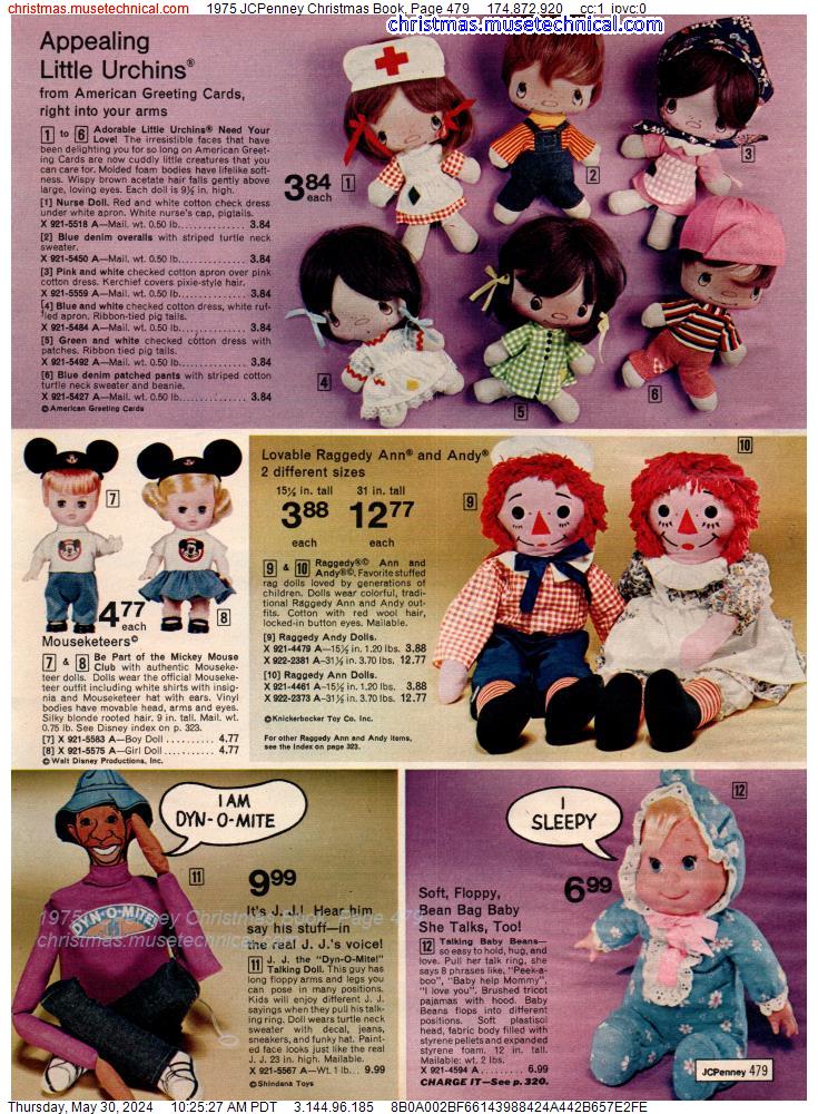 1975 JCPenney Christmas Book, Page 479