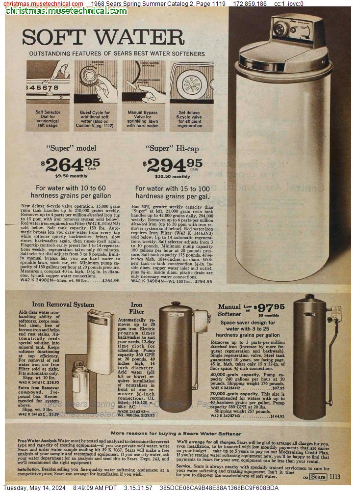 1968 Sears Spring Summer Catalog 2, Page 1119