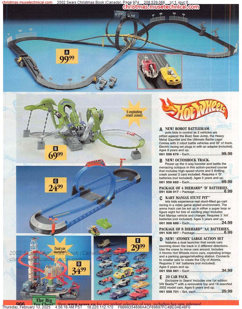 2002 Sears Christmas Book (Canada), Page 974