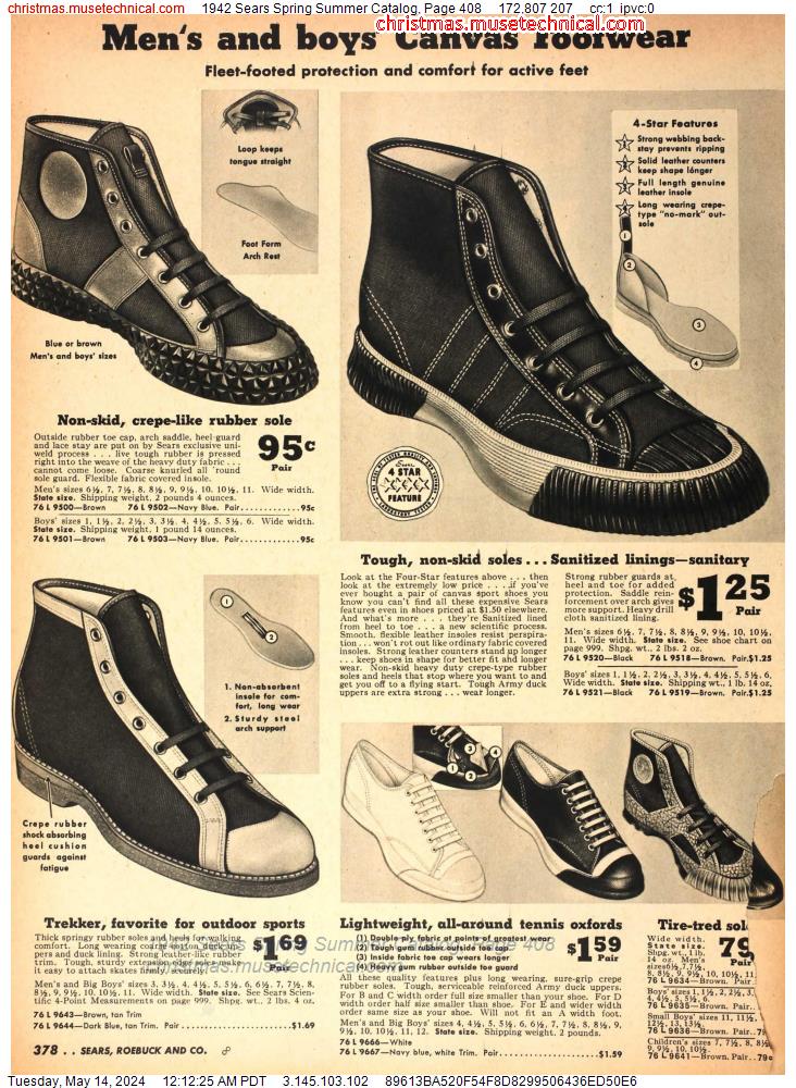 1942 Sears Spring Summer Catalog, Page 408