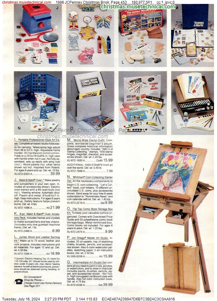 1986 JCPenney Christmas Book, Page 453