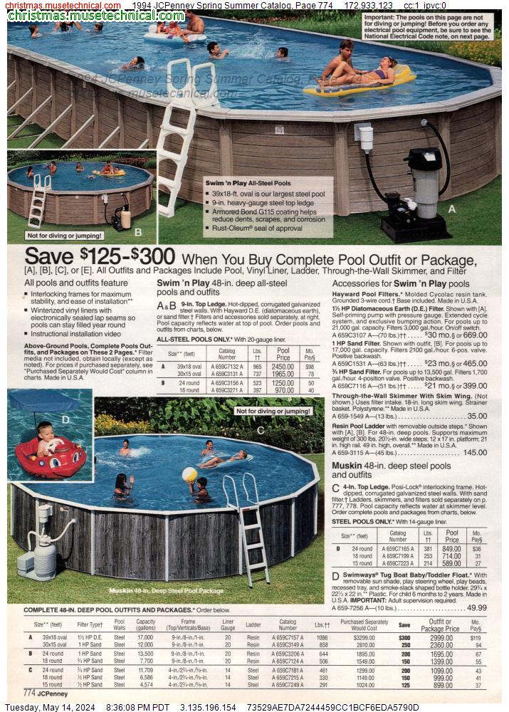 1994 JCPenney Spring Summer Catalog, Page 774