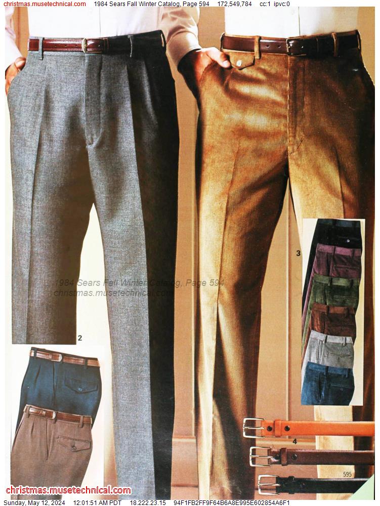 1984 Sears Fall Winter Catalog, Page 594