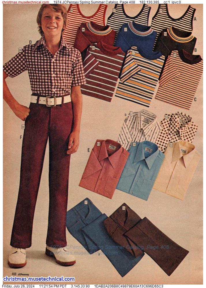 1974 JCPenney Spring Summer Catalog, Page 408