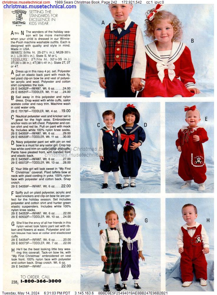 1989 Sears Christmas Book, Page 242