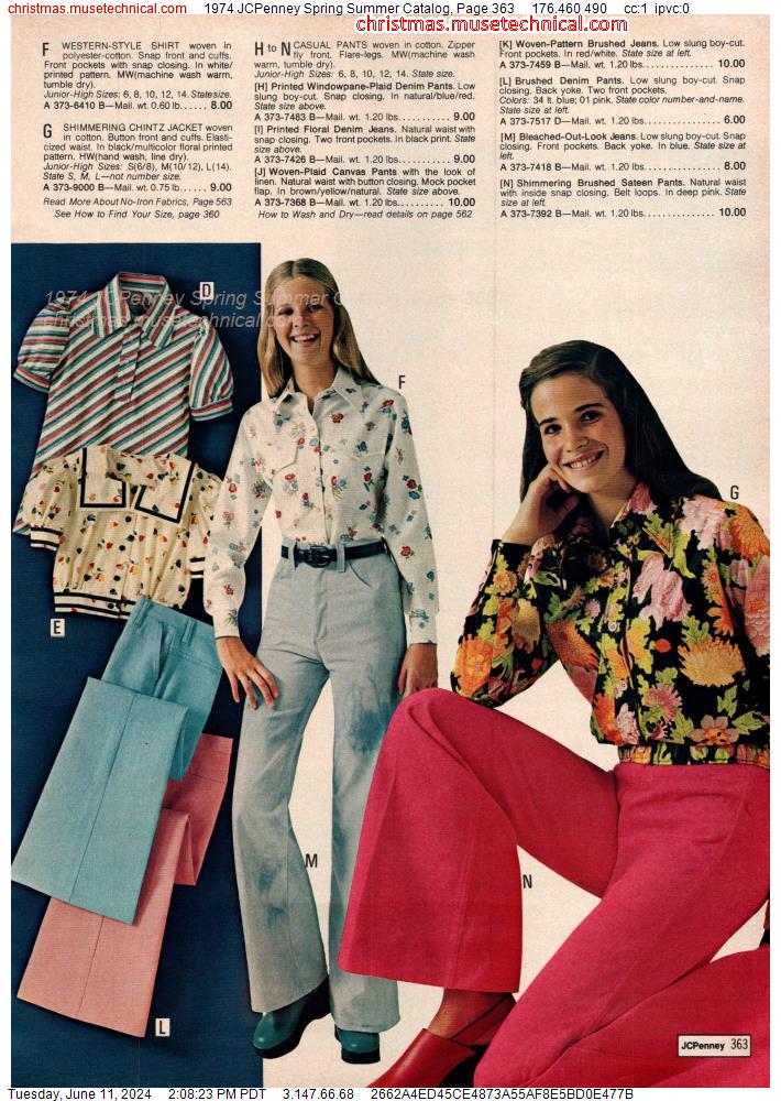 1974 JCPenney Spring Summer Catalog, Page 363