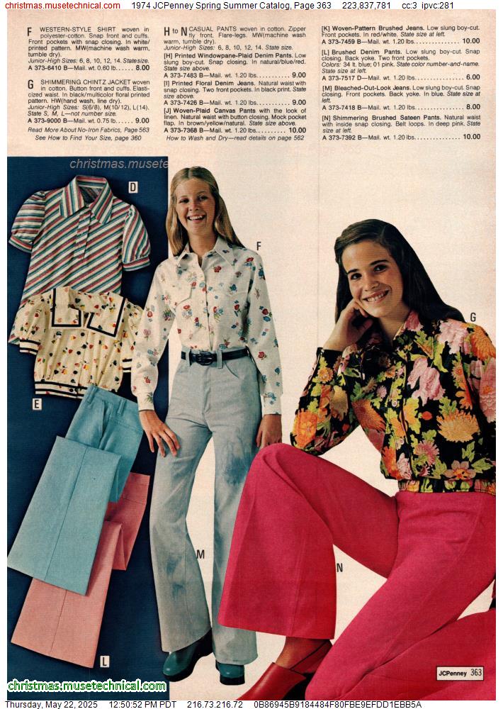 1974 JCPenney Spring Summer Catalog, Page 363