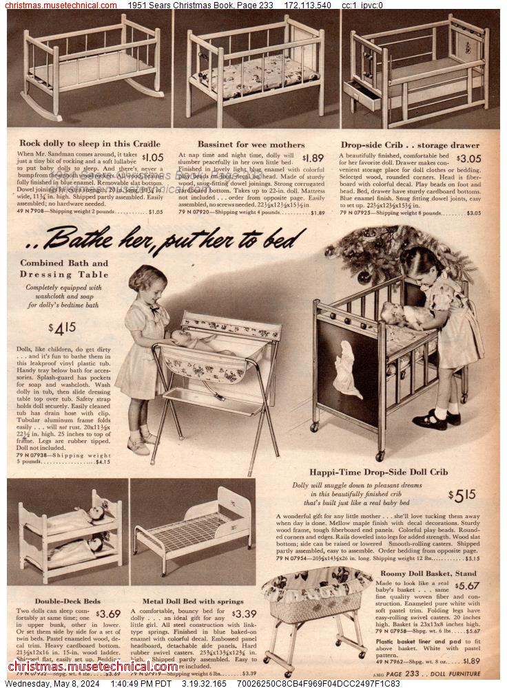 1951 Sears Christmas Book, Page 233