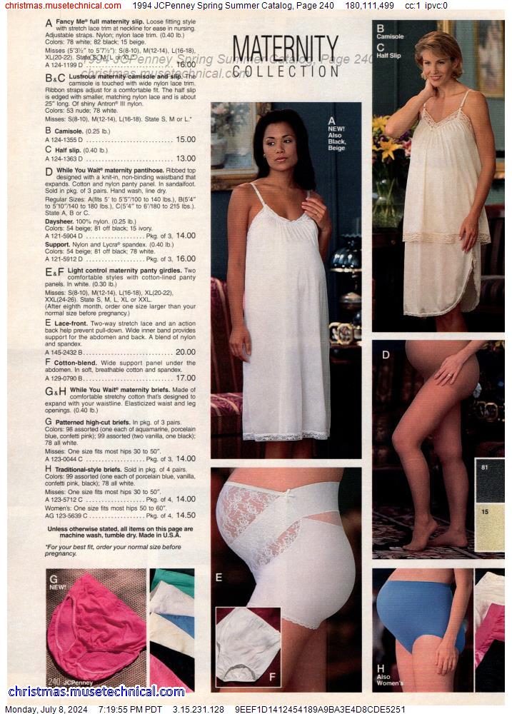 1994 JCPenney Spring Summer Catalog, Page 240
