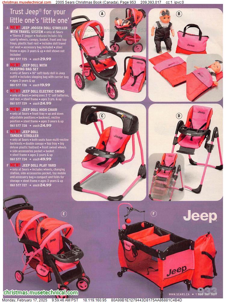 2005 Sears Christmas Book (Canada), Page 953