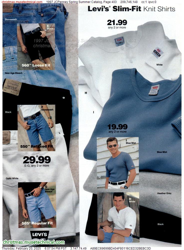 1997 JCPenney Spring Summer Catalog, Page 403