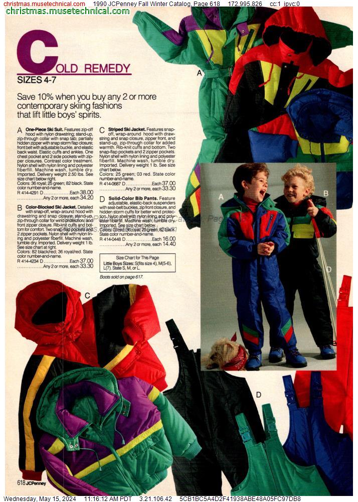 1990 JCPenney Fall Winter Catalog, Page 618