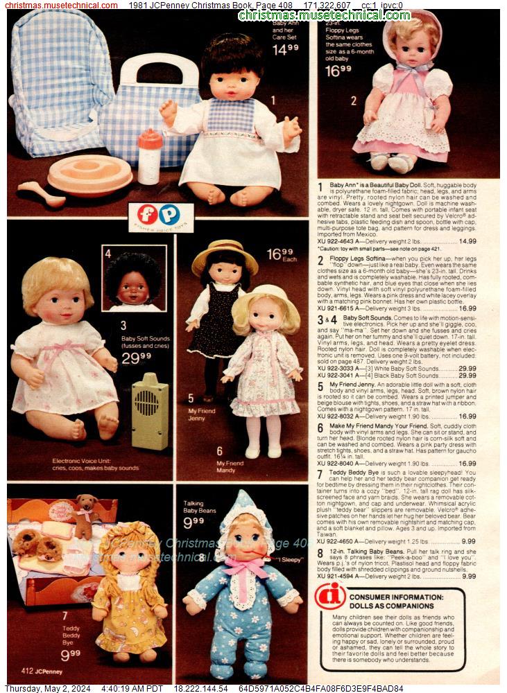 1981 JCPenney Christmas Book, Page 408