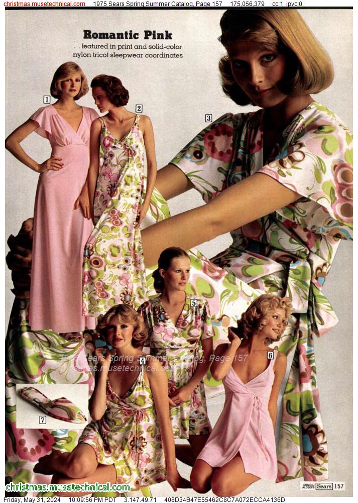 1975 Sears Spring Summer Catalog, Page 157