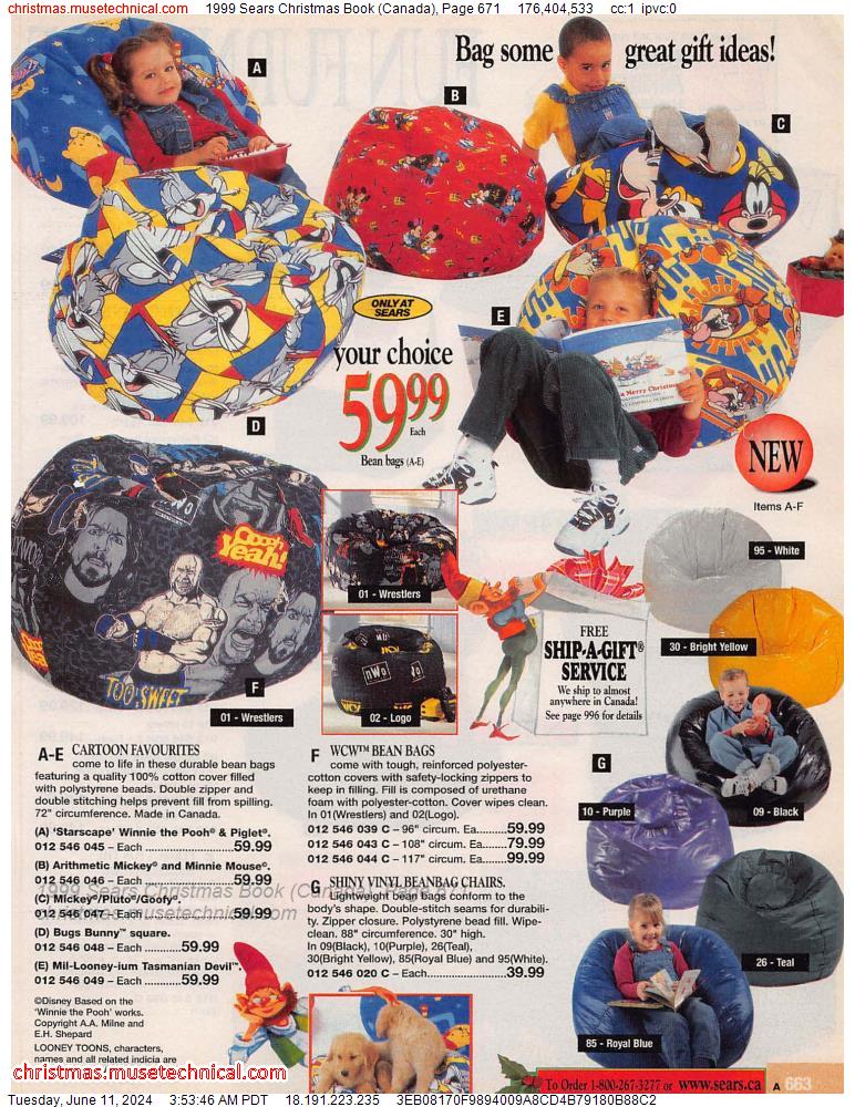 1999 Sears Christmas Book (Canada), Page 671
