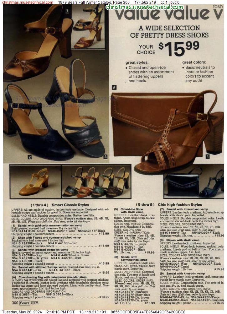 1979 Sears Fall Winter Catalog, Page 300